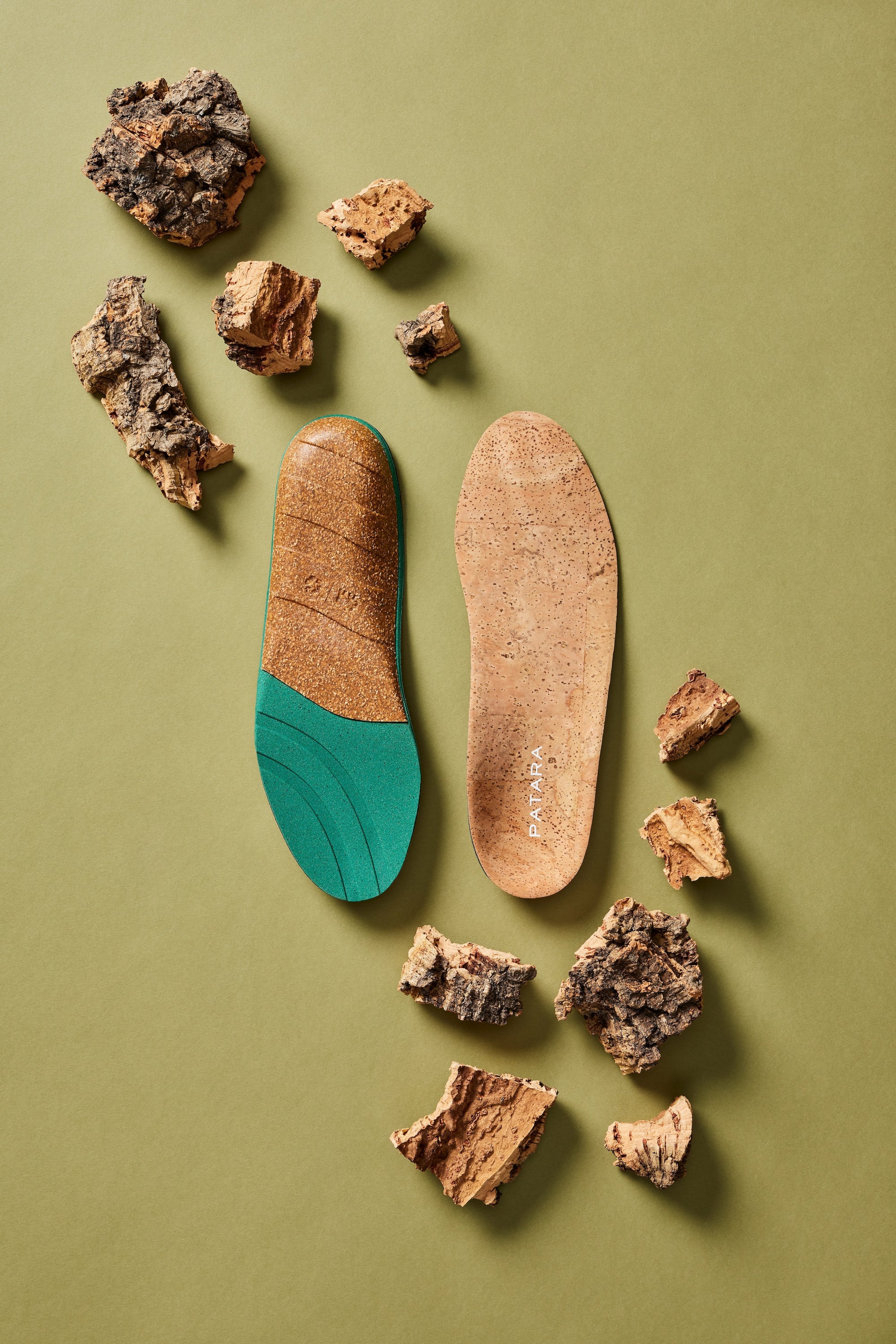 Men's Premium Natural Cork Insole