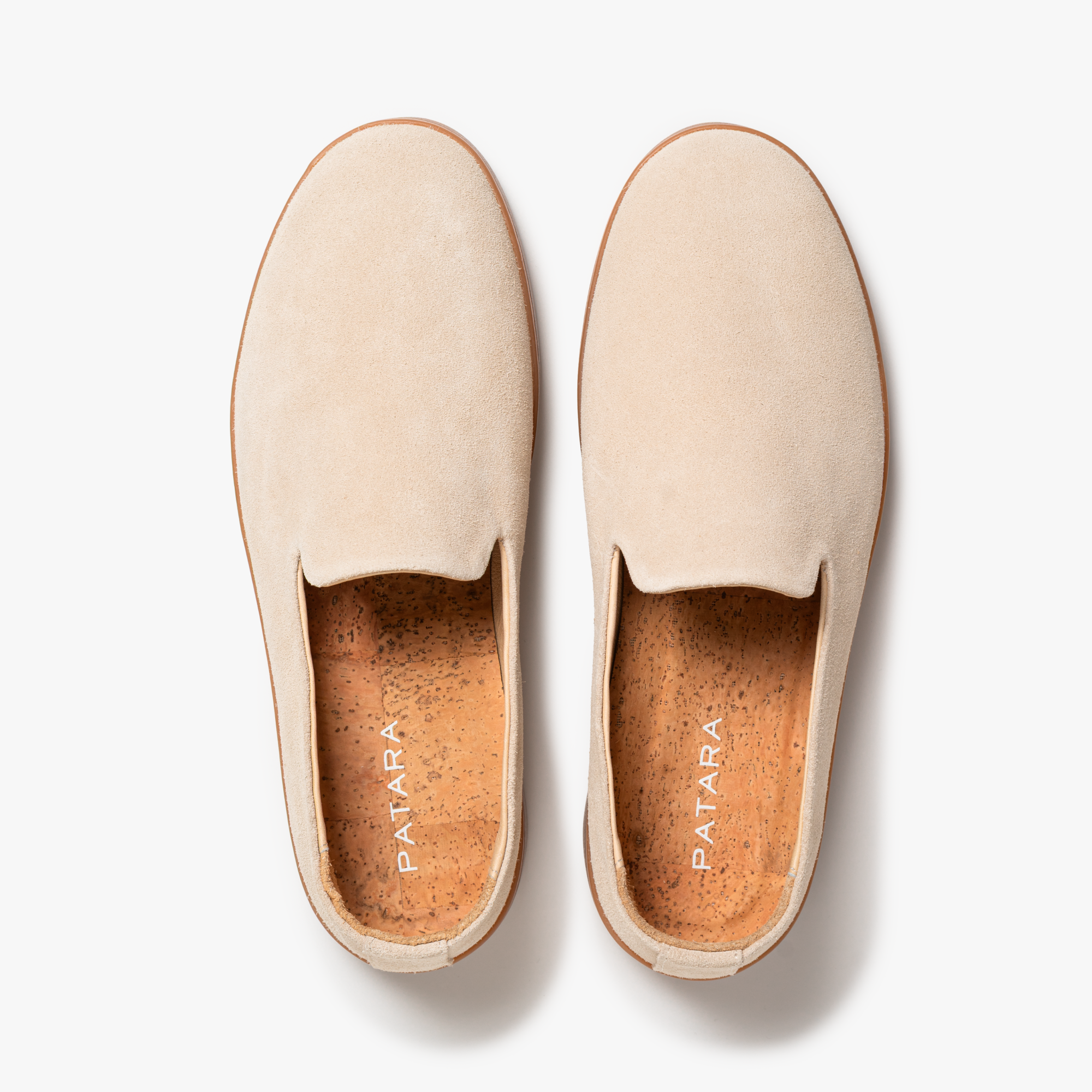 Patara Beige Chevron Slip-On Shoes Kona Seeker – Patara Shoes main image 3