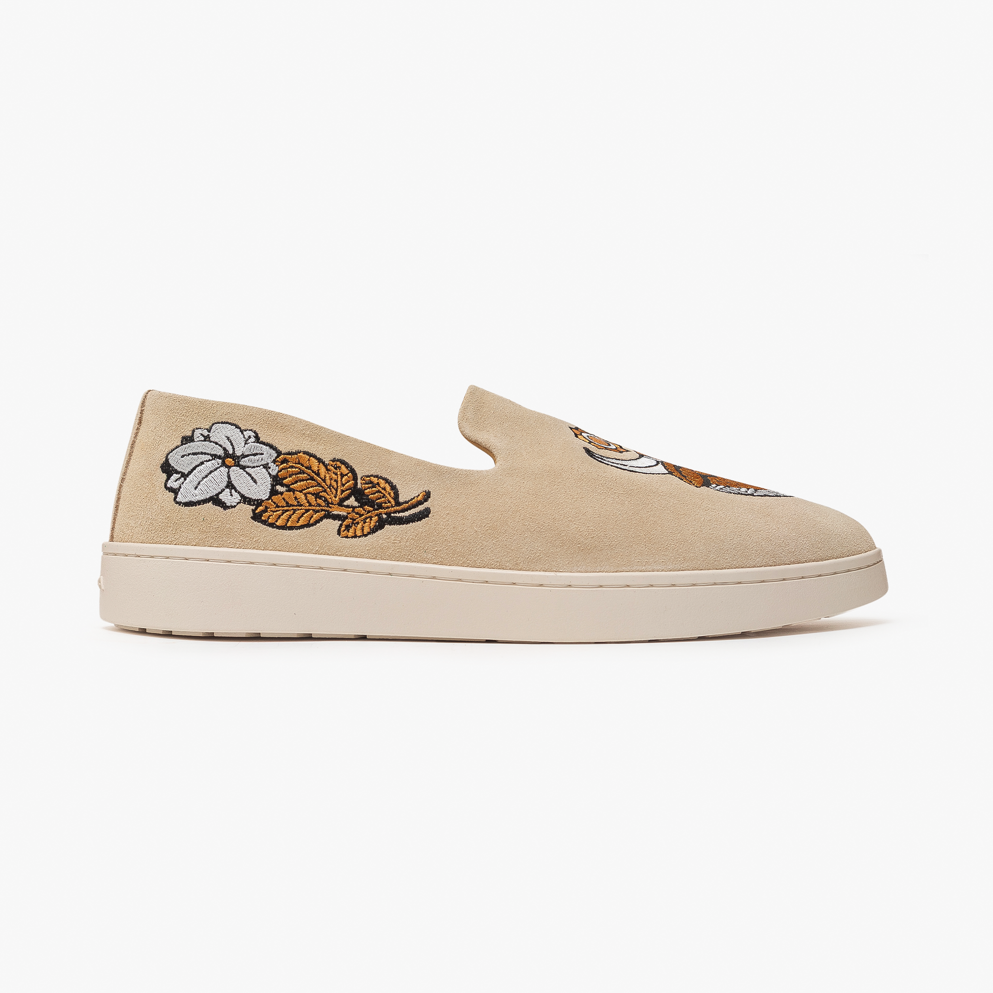 Patara-  Affogato Beacon Men’s Suede Slip-On Loafers in Light Tan - size 10 NWOT Desert Beacon – Patara Shoes main image 3