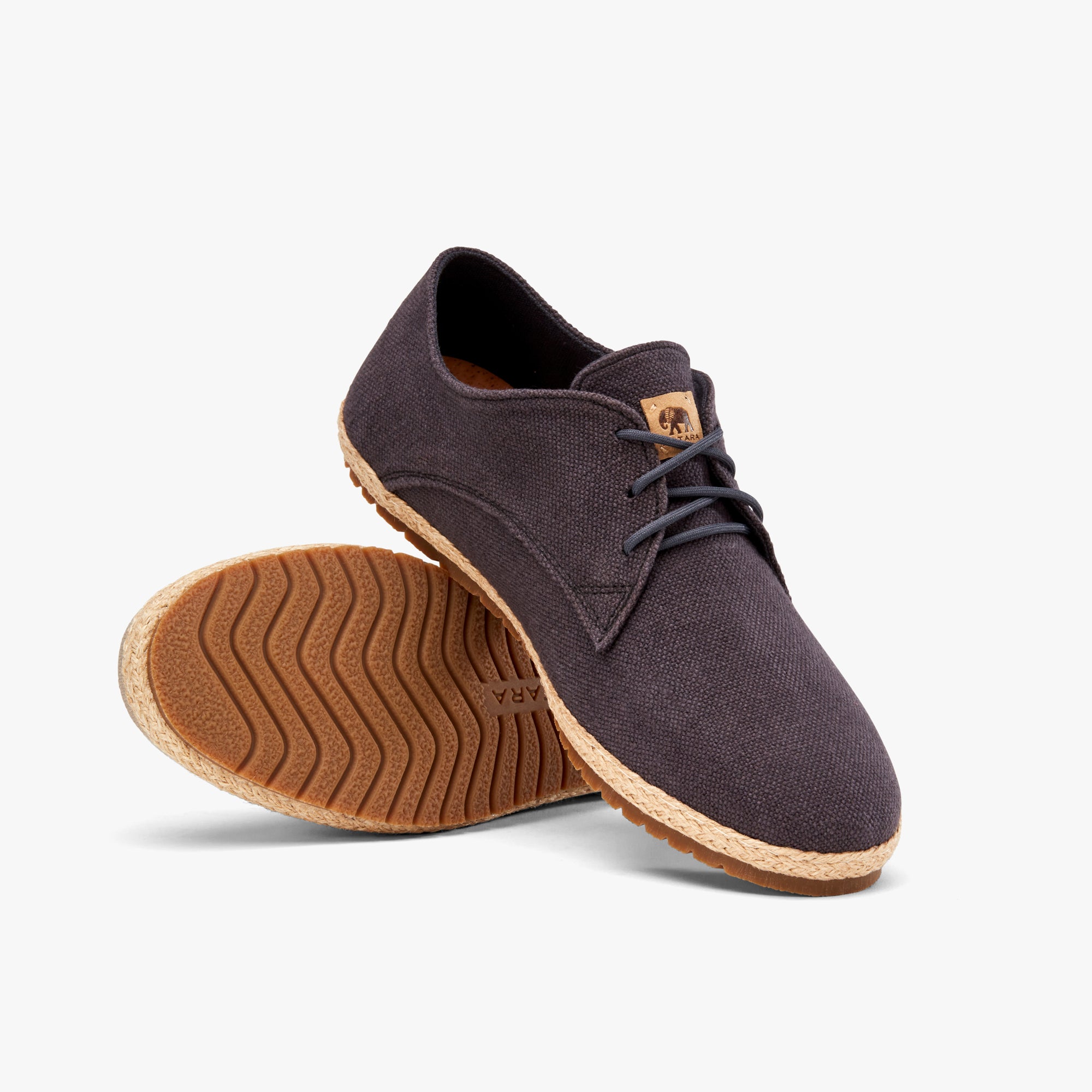 Patara Nomad Shoes Mens Size 9 Geometric Multicolor Tan Peach Beige Lace Up Eco-Friendly Travel Shoes - Light Brown Suede Nomad | Patara  main image 2