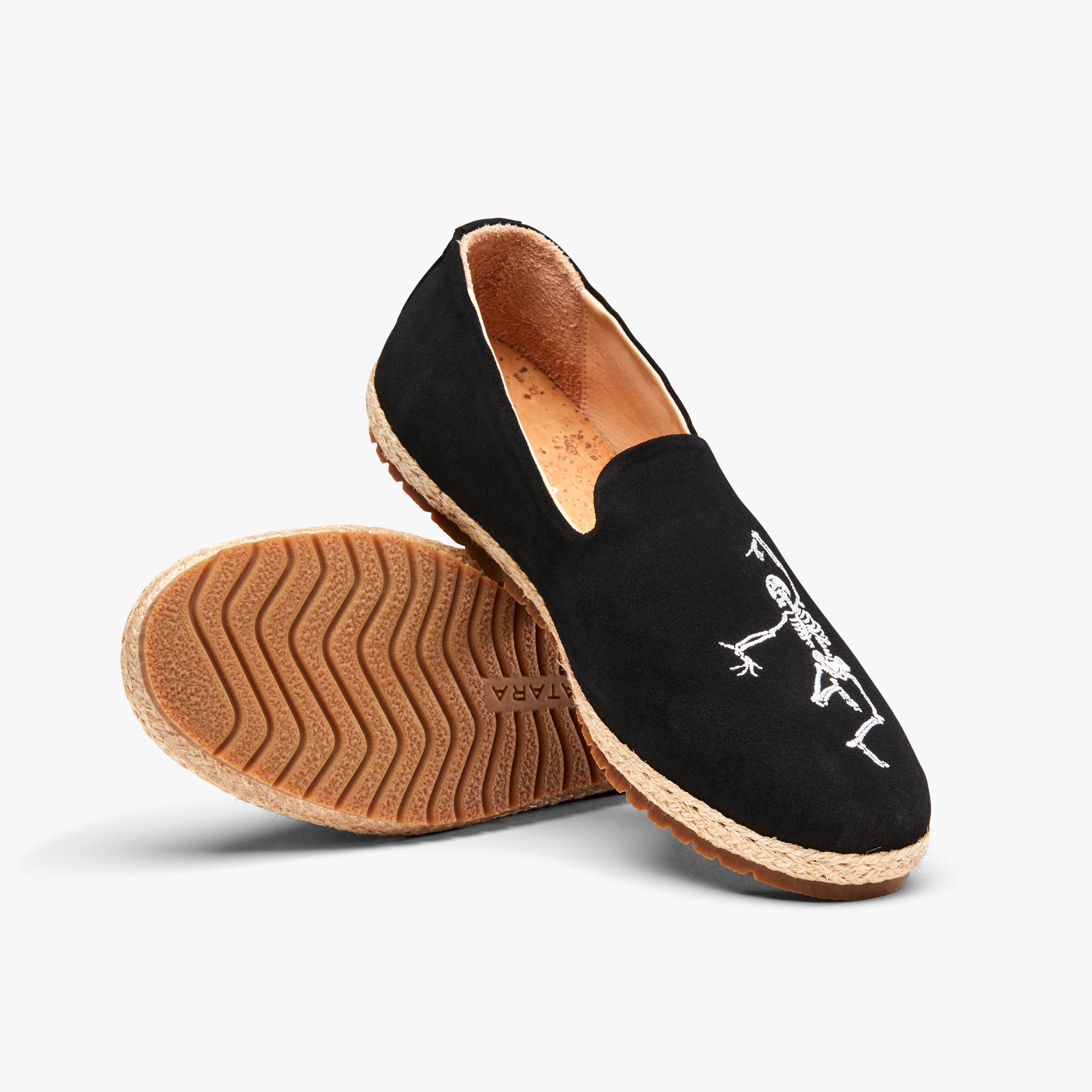 Dancing Skeletons Smoking Slipper – Patara Shoes display picture 1
