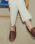 Texas Brown Smoking Slipper