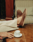 Texas Brown Smoking Slipper