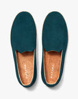 Teal Smoking Slipper
