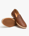 Texas Brown Smoking Slipper