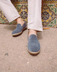 Midnight Blue Smoking Slipper