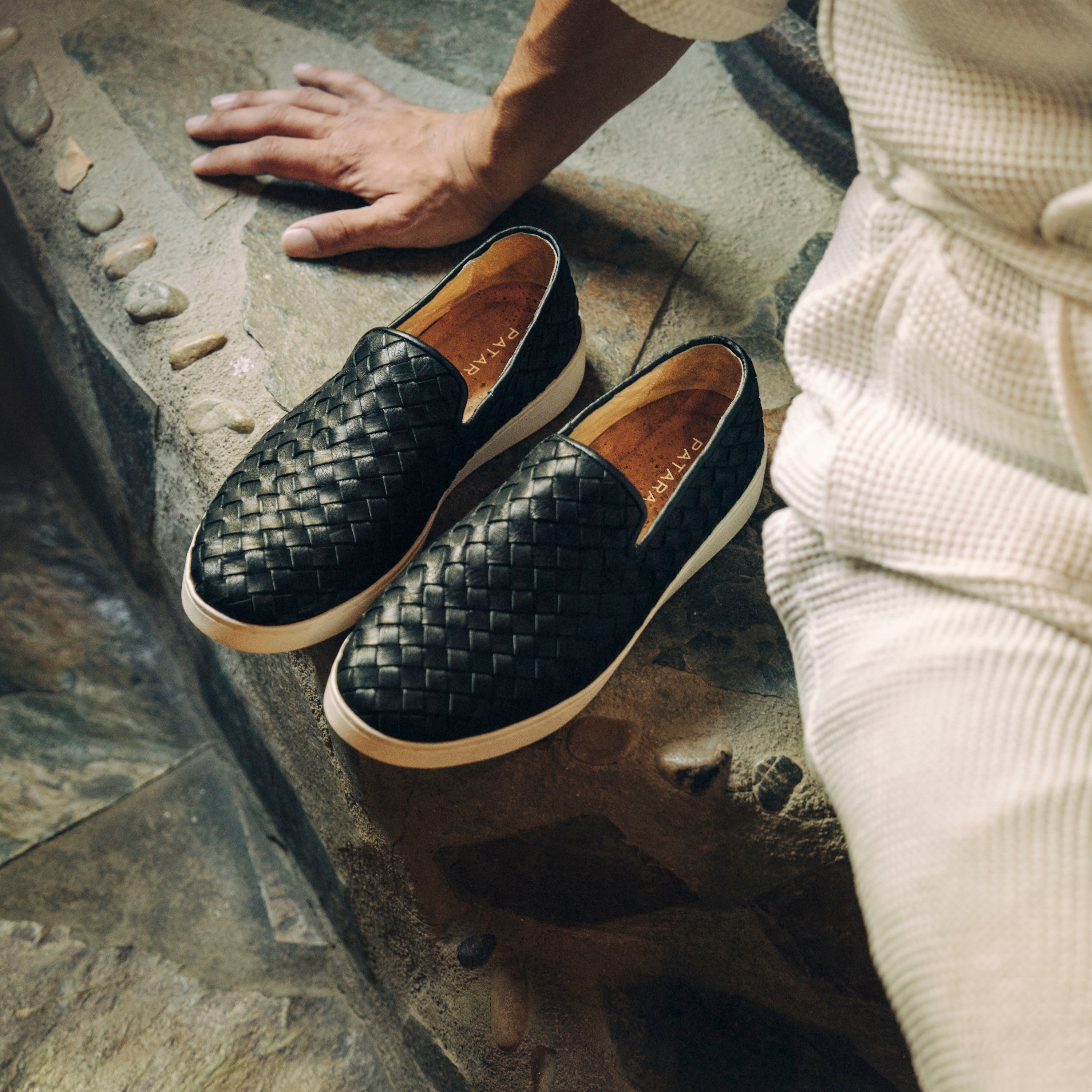 Black Woven Beacon – Patara Shoes