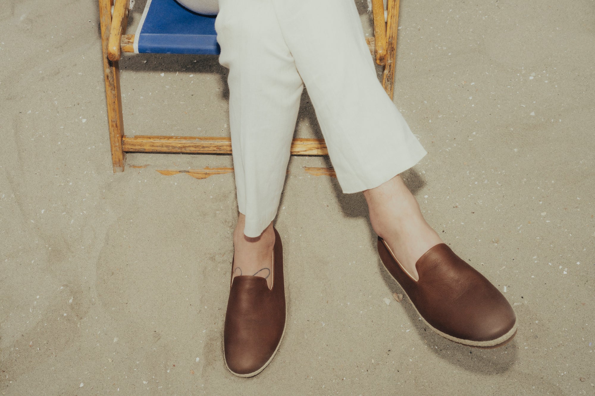 Texas Brown Smoking Slipper