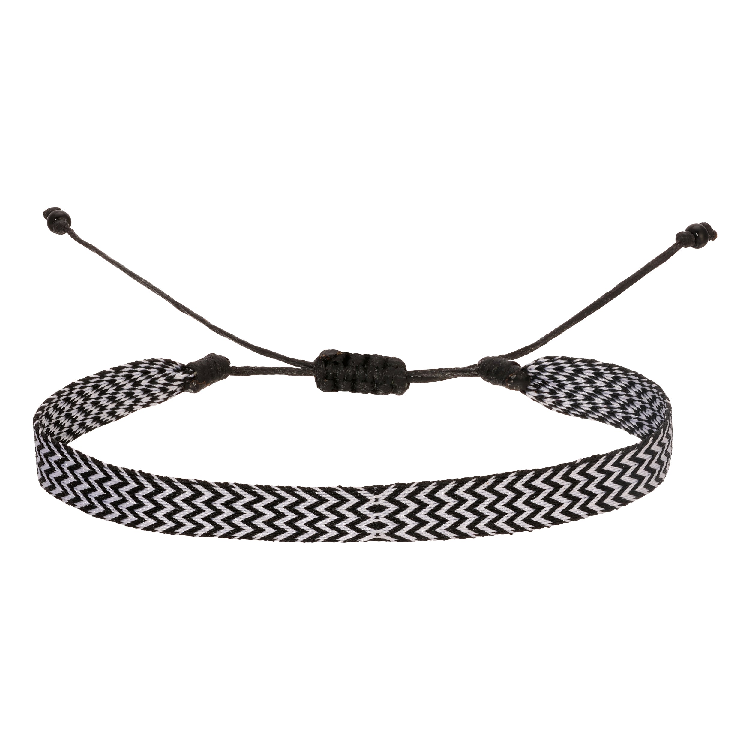 Handmade Ziggy Black Bracelet