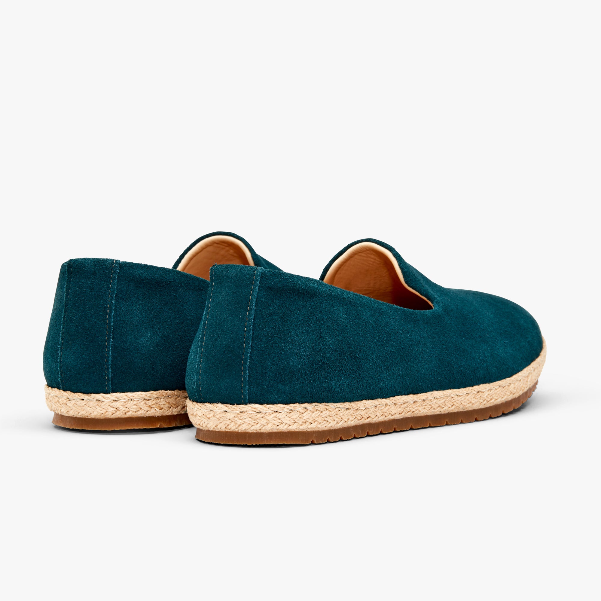 Teal Smoking Slipper