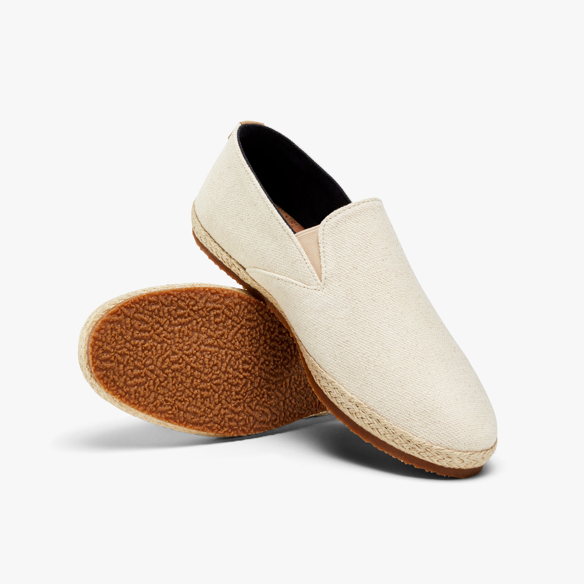 Ivory slip on sale on shoes