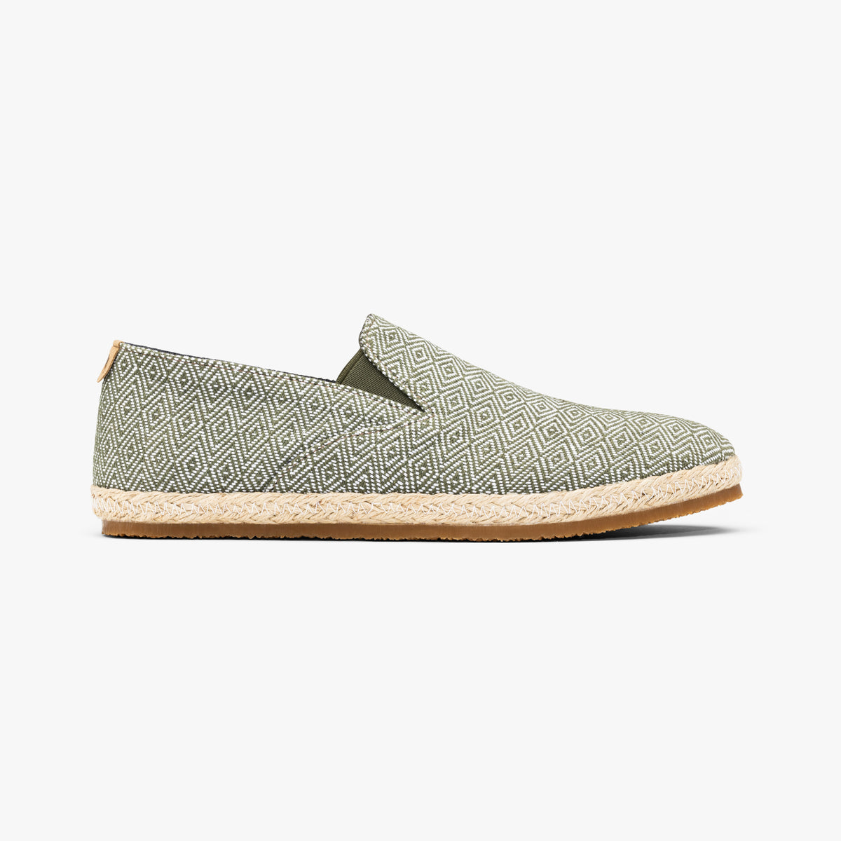 Patara Men’s Seeker Taj Blue Geometric Print Slip-On Espadrilles Canvas 10 Mens – Patara Shoes main image 4